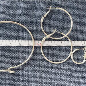 Lot of Silver Costume Jewelry